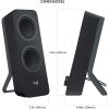 Logitech Z207 Bluetooth Speaker System - 5 W RMS - Black4