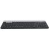 Logitech K780 Multi-Device Wireless Keyboard for Windows, Apple, Android or Chrome, Wireless 2.4GHz, Bluetooth, Smartphone and Tablet Cradle, Quiet, compatible with PC, Mac, Laptop2