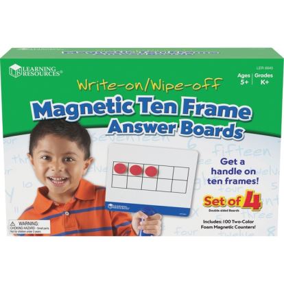 Learning Resources Magnetic 10-frame Answer Boards1