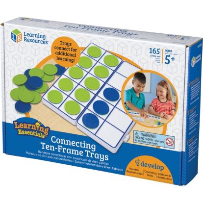 Learning Resources Connecting Ten-Frame Trays1