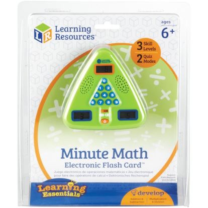 Learning Resources Minute Math Electronic Flash Card1