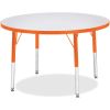 Jonti-Craft Berries Elementary Height Color Edge Round Table1