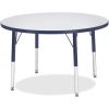 Jonti-Craft Berries Elementary Height Color Edge Round Table1