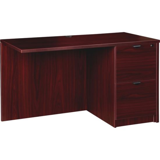 Lorell Prominence 2.0 Mahogany Laminate Right Return - 2-Drawer1