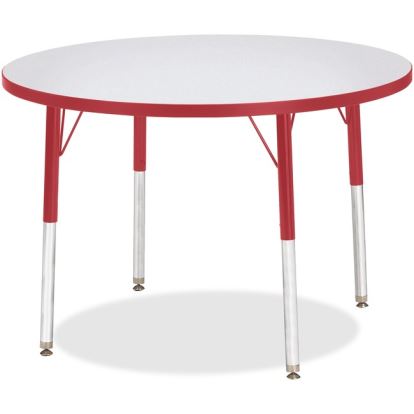 Jonti-Craft Berries Adult Height Color Edge Round Table1