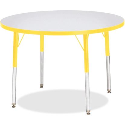 Jonti-Craft Berries Adult Height Color Edge Round Table1