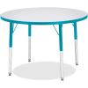 Jonti-Craft Berries Adult Height Color Edge Round Table1