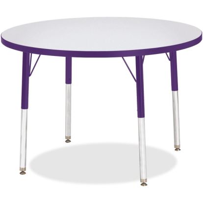Jonti-Craft Berries Adult Height Color Edge Round Table1