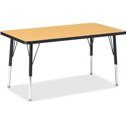 Jonti-Craft Berries Elementary Height Color Top Rectangle Table1