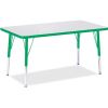 Jonti-Craft Berries Elementary Height Color Edge Rectangle Table1