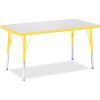 Jonti-Craft Berries Elementary Height Color Edge Rectangle Table1