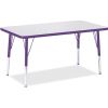 Jonti-Craft Berries Elementary Height Color Edge Rectangle Table1