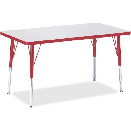 Jonti-Craft Berries Adult Height Color Edge Rectangle Table1