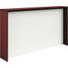 Lorell Prominence 2.0 Mahogany Laminate Reception Countertop2