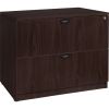 Lorell Prominence 2.0 Espresso Laminate Lateral File - 2-Drawer1