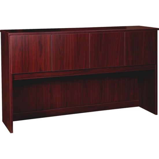 Lorell Prominence 2.0 Mahogany Laminate Hutch1