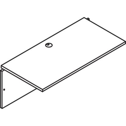 Groupe Lacasse Concept 300 Totem Desk Component1