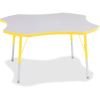 Jonti-Craft Berries Prism Four-Leaf Student Table1