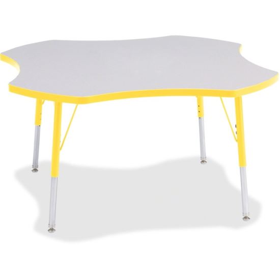 Jonti-Craft Berries Prism Four-Leaf Student Table1