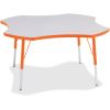 Jonti-Craft Berries Prism Four-Leaf Student Table1