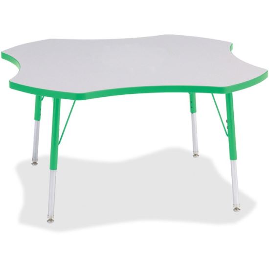 Jonti-Craft Berries Prism Four-Leaf Student Table1