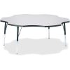 Jonti-Craft Berries Prism Six-Leaf Student Table1