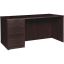 Lorell Prominence 2.0 Espresso Laminate Box/Box/File Left-Pedestal Desk - 3-Drawer1