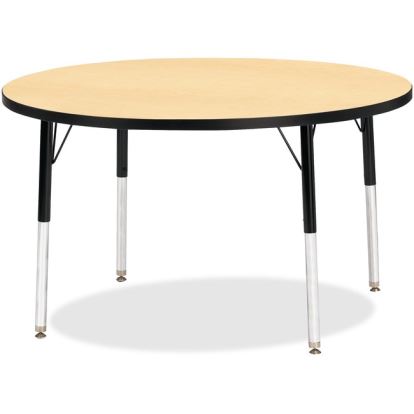 Jonti-Craft Berries Elementary Height Classic Round Color Top Table1