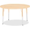 Jonti-Craft Berries Elementary Height. Maple Top/Edge Round Table1