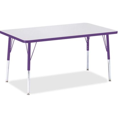 Jonti-Craft Berries Adult Height Color Edge Rectangle Table1