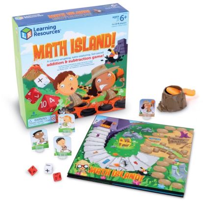 Learning Resources Math Island! Addition & Subtraction Game1