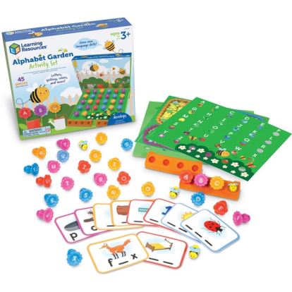 Learning Resources Alphabet Garden Activity Set1