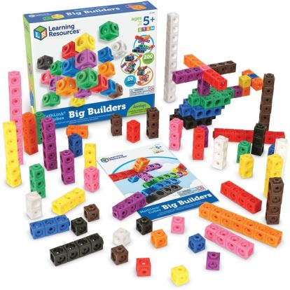Learning Resources MathLink Cubes Big Builders1