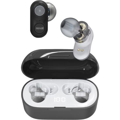Maxell True Wireless Dual Driver Bluetooth Earbuds1