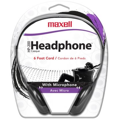 Maxell HP200MIC 199929 Headset1