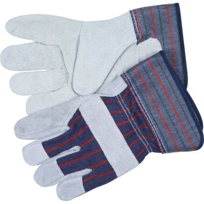 MCR Safety Leather Palm Economy Safety Gloves1