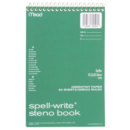 Mead Spell-Write Steno Book1