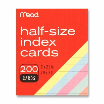 Mead Printable Index Card - Assorted1