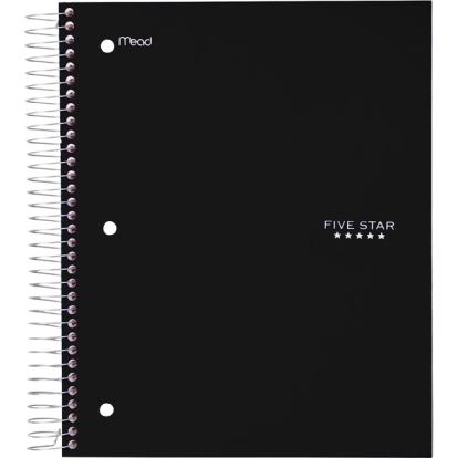 Five Star Wirebound Black 5-subject Notebook1