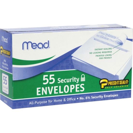 Mead Press-it No. 6 Security Envelopes1