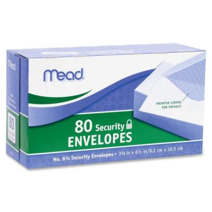 Mead White Security Envelopes1