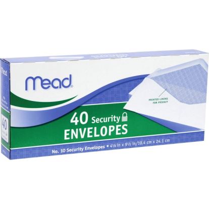 Mead No. 10 Security Envelopes1