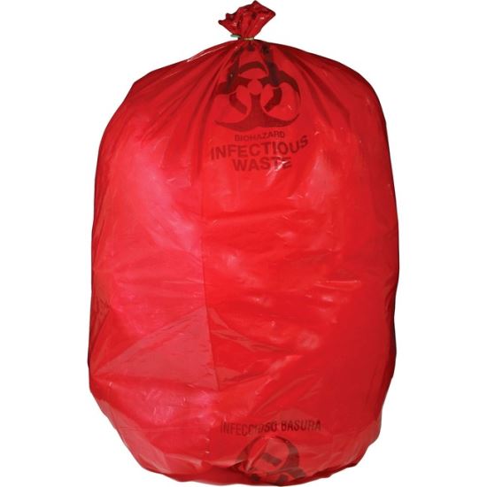 Medegen MHMS Red Biohazard Infectious Waste Bags1