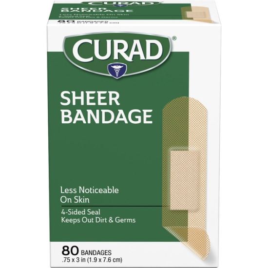 Curad Sheer Bandage Strips1