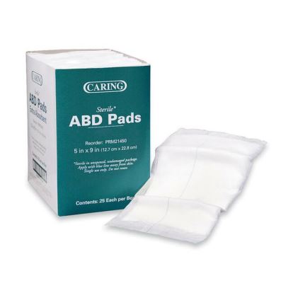 Medline Caring Sterile Abdominal Pads1