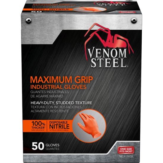 Venom Maximum Grip Nitrile Gloves1