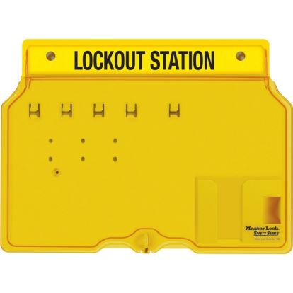 Master Lock Unfilled Padlock Lockout Station with Cover1