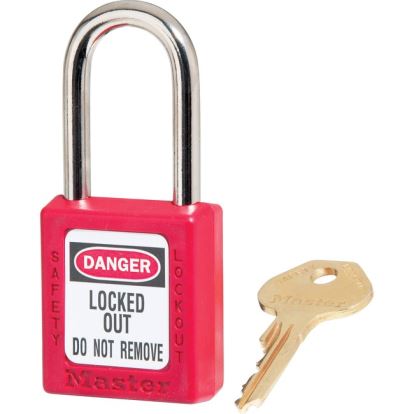 Master Lock Danger Red Safety Padlock1