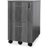 Mayline Gray Laminate File/File Mobile Pedestal File1