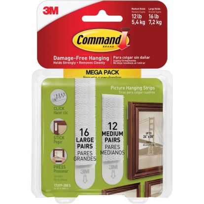 3M Command Picture Hanging Strips Mega Pack1